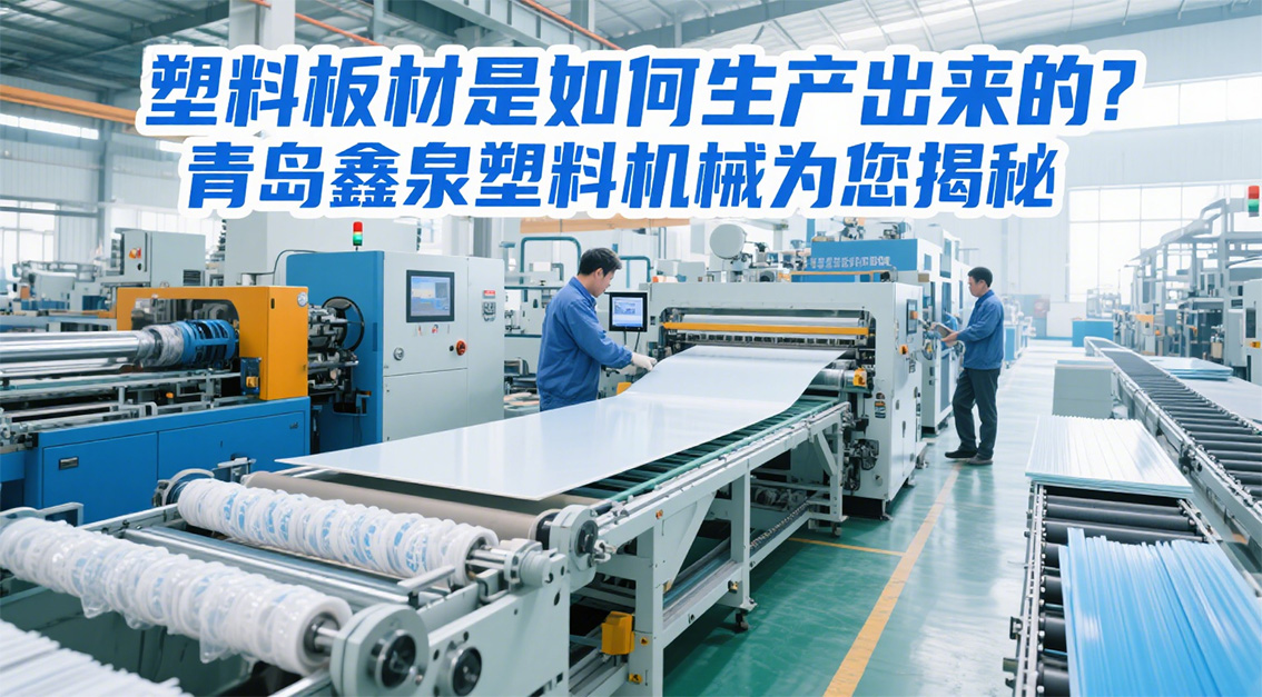 塑料板材是如何生產出來的？青島鑫泉塑料機械為您揭秘20250730.jpg