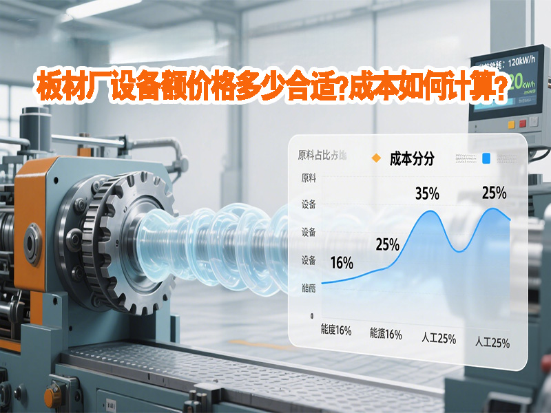 板材廠設(shè)備價(jià)格多少合適？成本如何計(jì)算？青島鑫泉為您全面解析