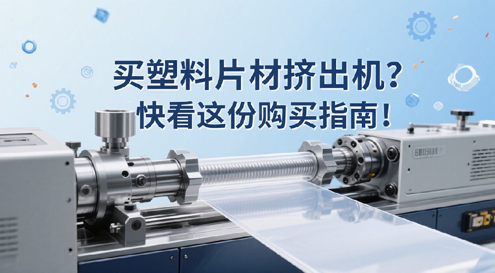 買塑料片材擠出機？快看這份購買指南！