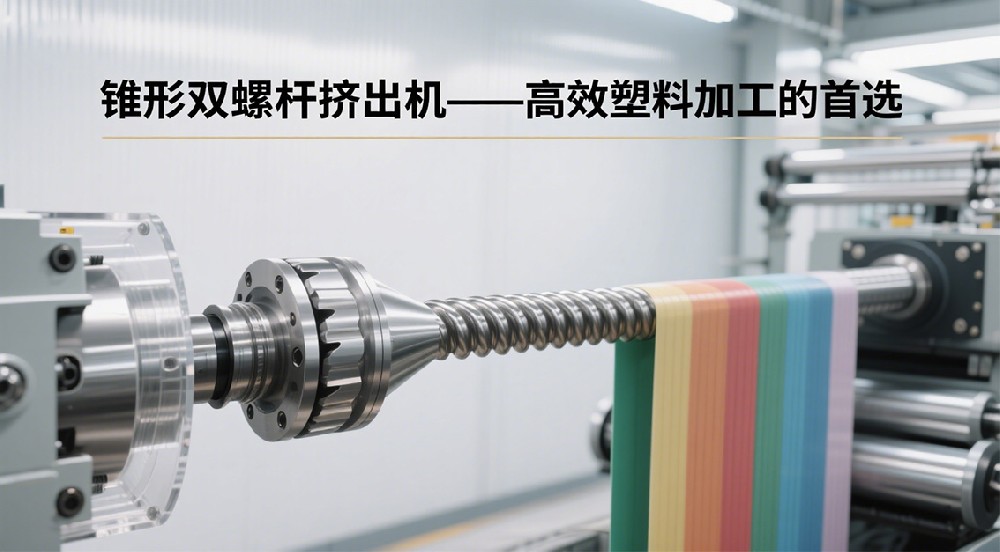 錐形雙螺桿擠出機(jī) —— 高效塑料加工的首選