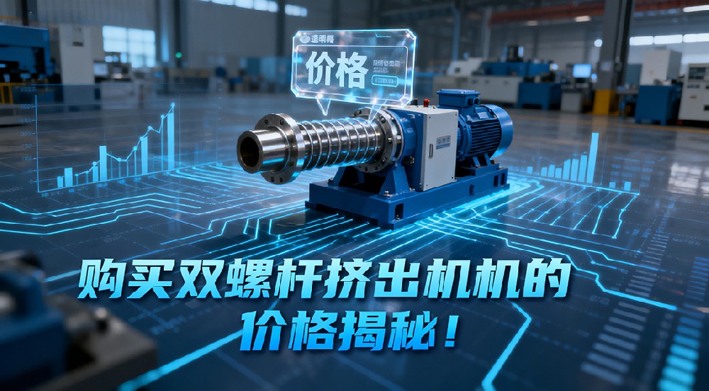 購買雙螺桿擠出機的價格揭秘！