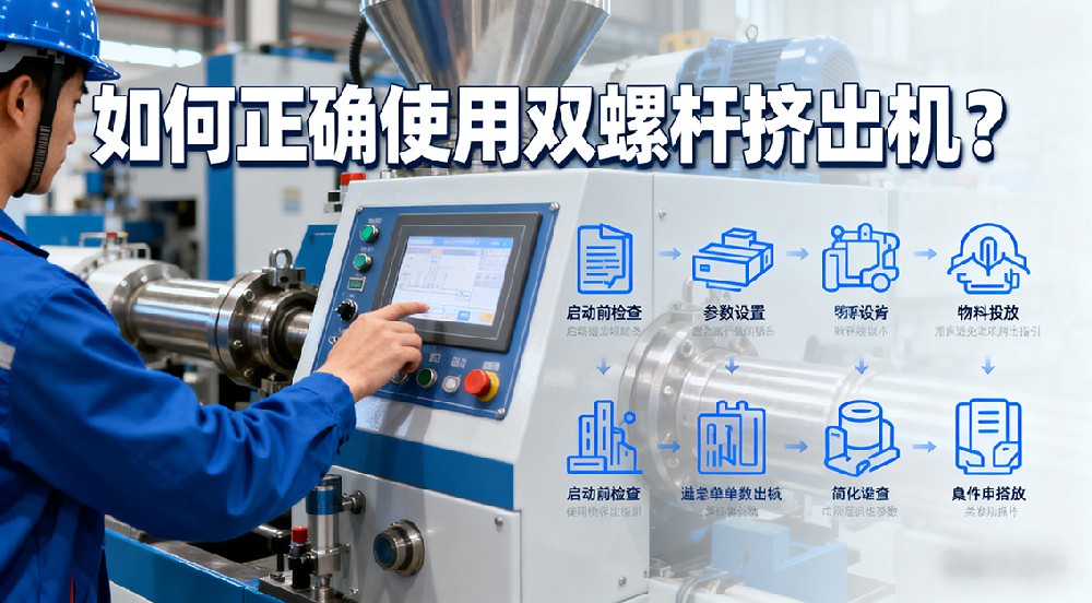 如何正確使用雙螺桿擠出機(jī)？