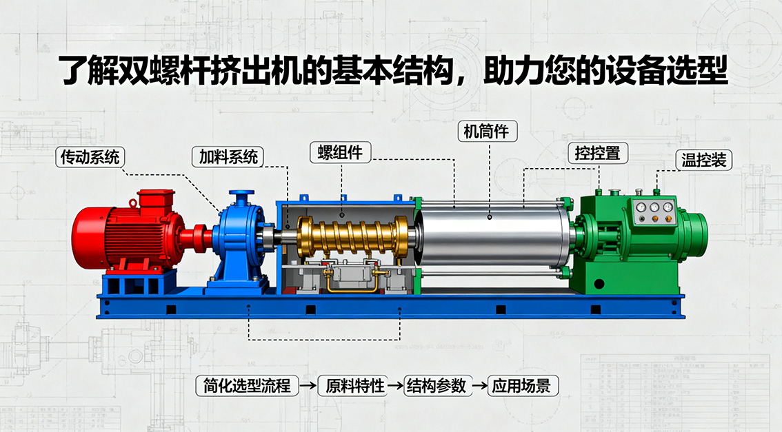 20250924了解雙螺桿擠出機(jī)的基本結(jié)構(gòu)，助力您的設(shè)備選型.jpg