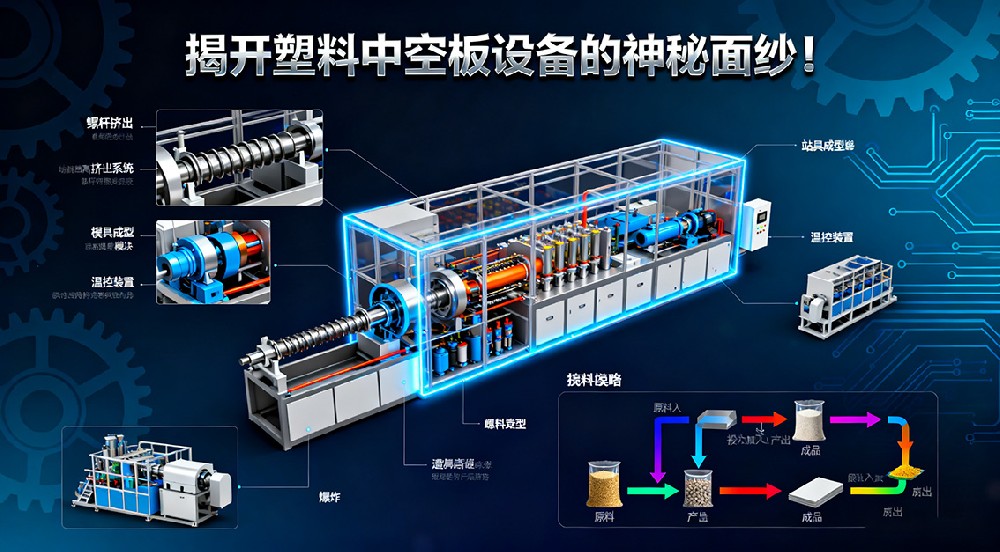 揭開(kāi)塑料中空板設(shè)備的神秘面紗！