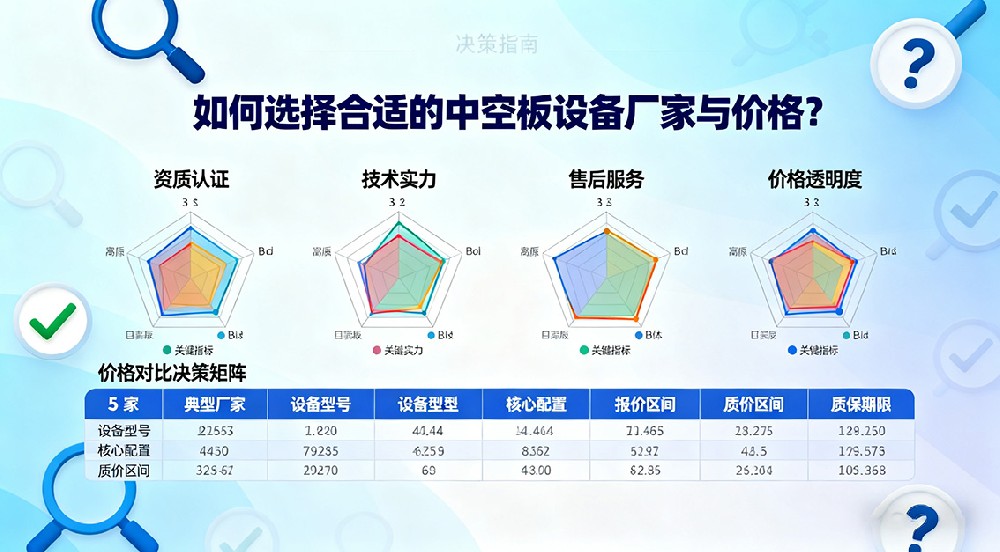 如何選擇合適的中空板設(shè)備廠(chǎng)家與價(jià)格？