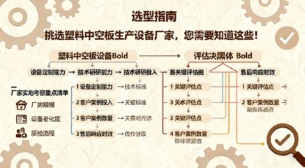 挑選塑料中空板生產(chǎn)設(shè)備廠(chǎng)家，您需要知道這些！