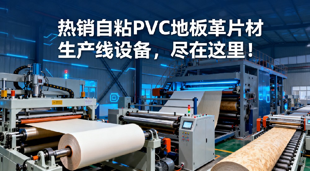 熱銷自粘PVC地板革片材生產(chǎn)線設(shè)備，盡在這里！