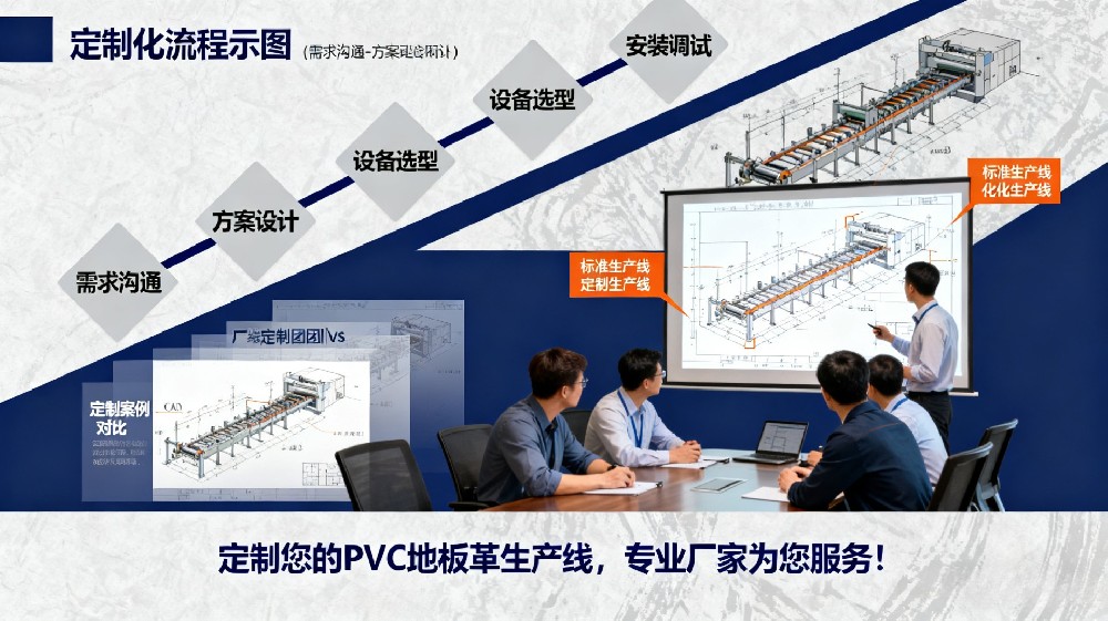 定制您的PVC地板革生產(chǎn)線，專(zhuān)業(yè)廠家為您服務(wù)！