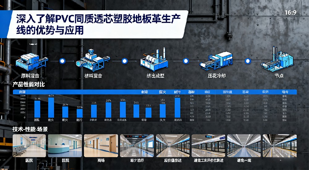 深入了解PVC同質(zhì)透芯塑膠地板革生產(chǎn)線(xiàn)的優(yōu)勢(shì)與應(yīng)用