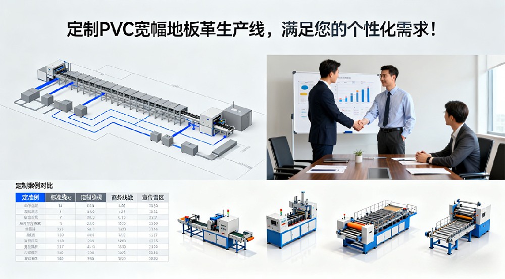 定制PVC寬幅地板革生產(chǎn)線，滿足您的個(gè)性化需求！