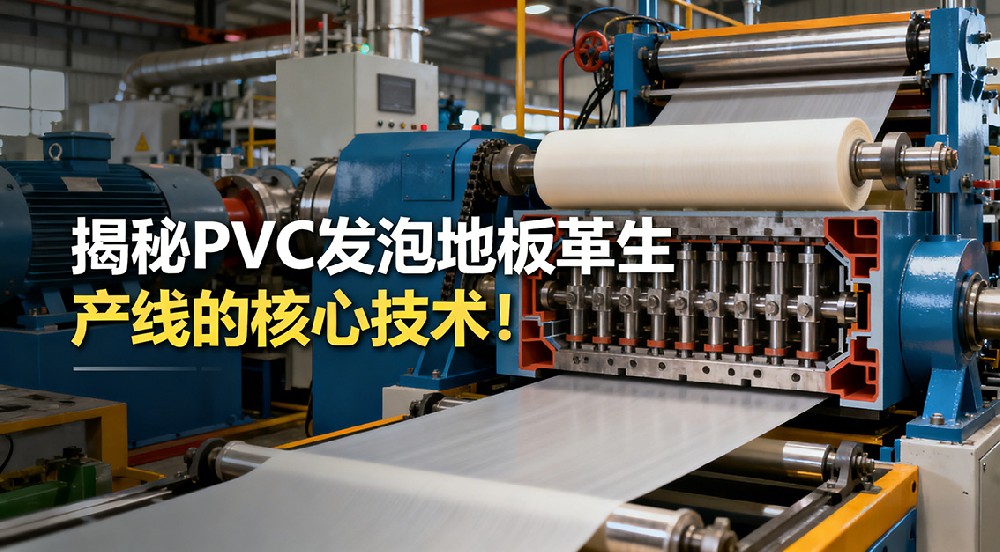 揭秘PVC發(fā)泡地板革生產(chǎn)線的核心技術！