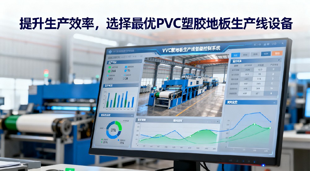 提升生產(chǎn)效率，選擇最優(yōu)PVC塑膠地板生產(chǎn)線設備