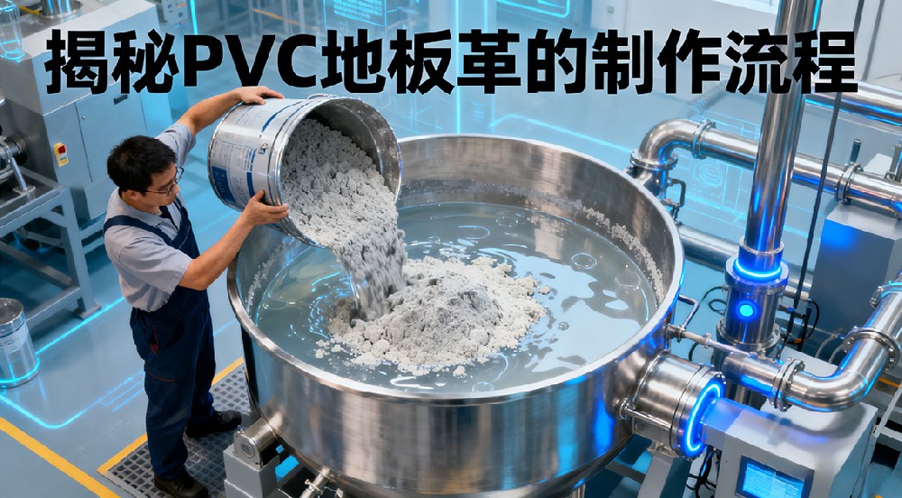 揭秘PVC地板革的制作流程