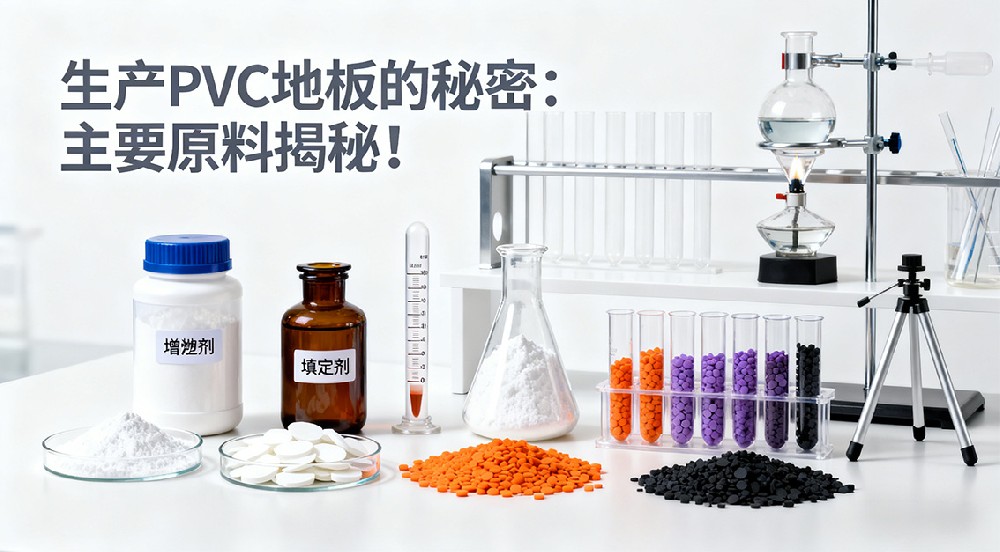 生產PVC地板的秘密：主要原料揭秘！