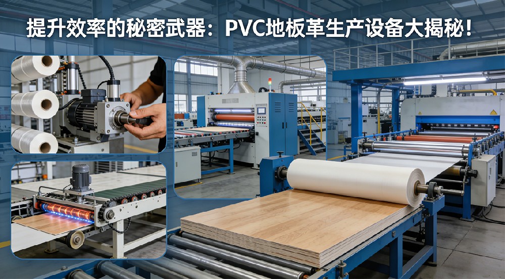 提升效率的秘密武器：PVC地板革生產設備大揭秘！