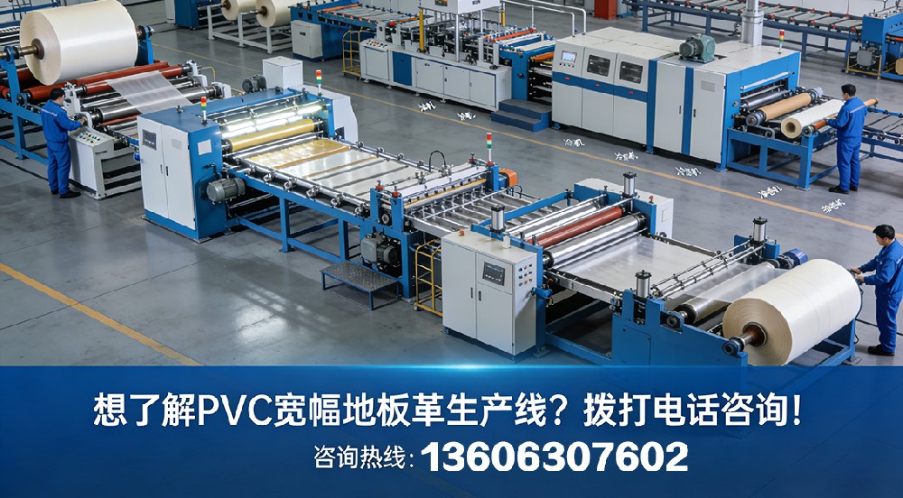 想了解 PVC 寬幅地板革生產(chǎn)線？撥打電話咨詢！