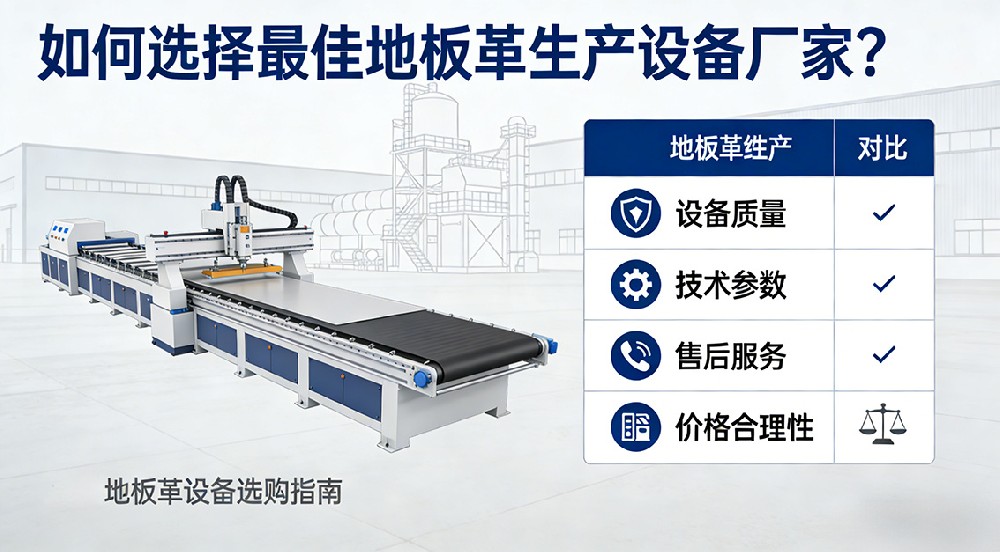 如何選擇最佳地板革生產(chǎn)設備廠家？