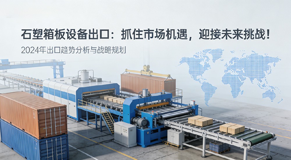 石塑箱板設(shè)備出口：抓住市場機(jī)遇，迎接未來挑戰(zhàn)！