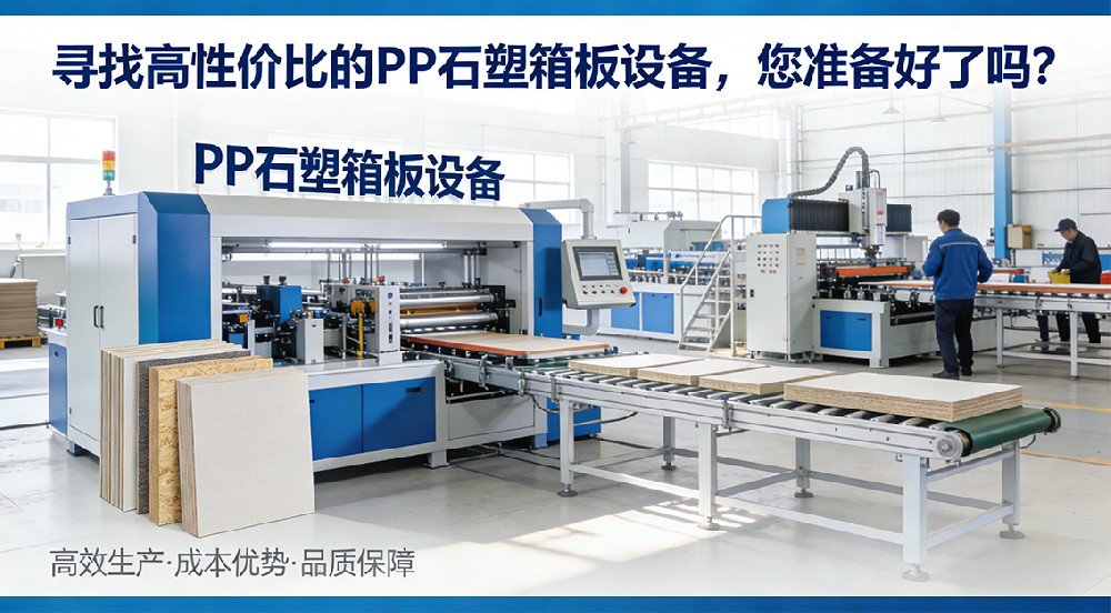 尋找高性價比的PP石塑箱板設(shè)備，您準(zhǔn)備好了嗎？
