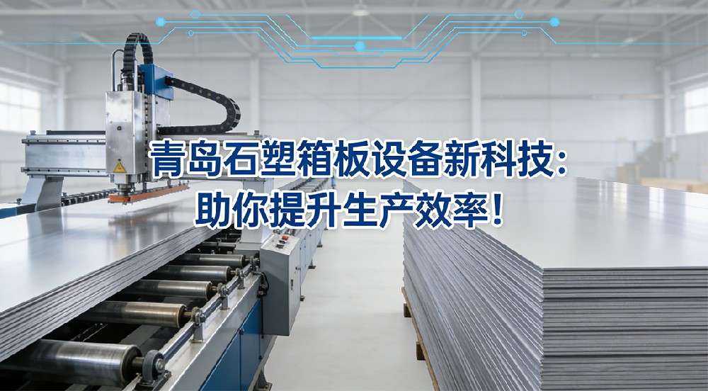 青島石塑箱板設(shè)備新科技：助你提升生產(chǎn)效率！