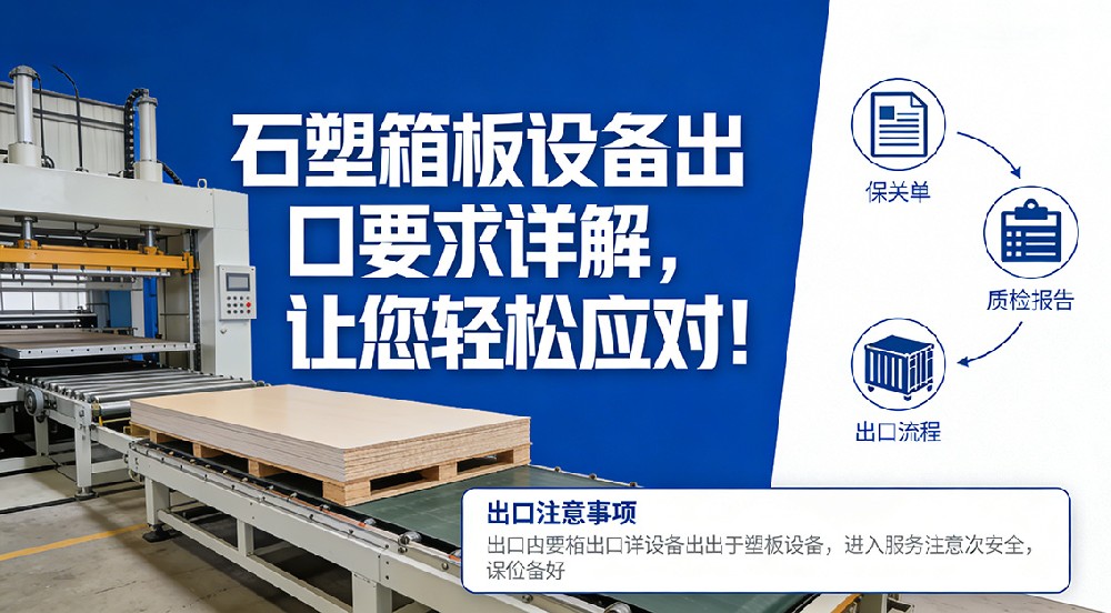 石塑箱板設(shè)備出口要求詳解，讓您輕松應(yīng)對！