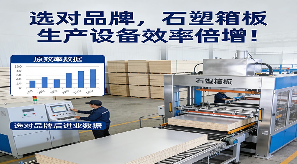 選對品牌，石塑箱板生產(chǎn)設備效率倍增！