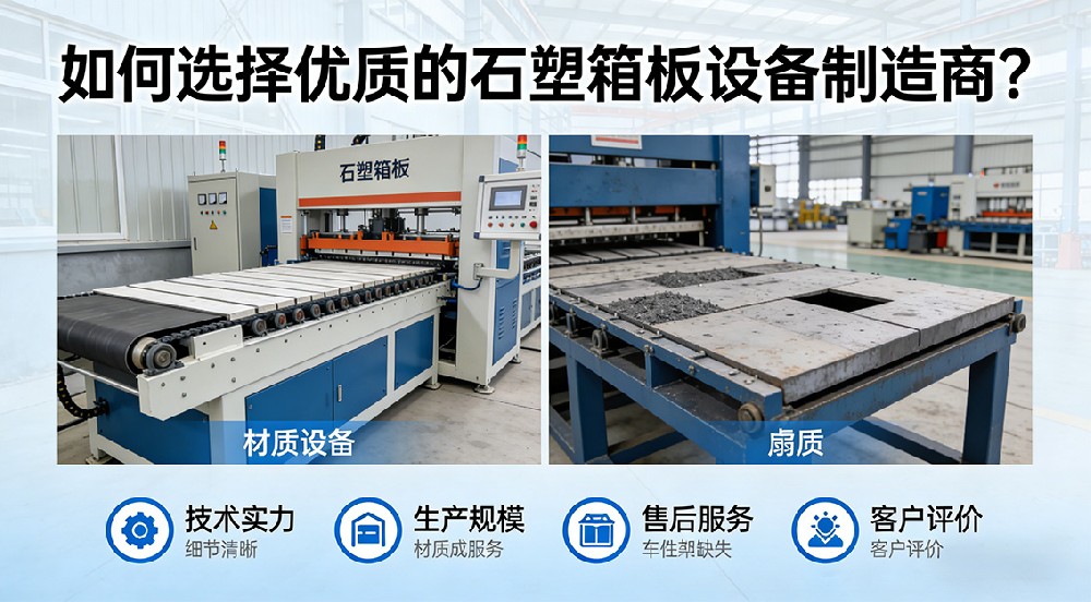 如何選擇優(yōu)質的石塑箱板設備制造商？