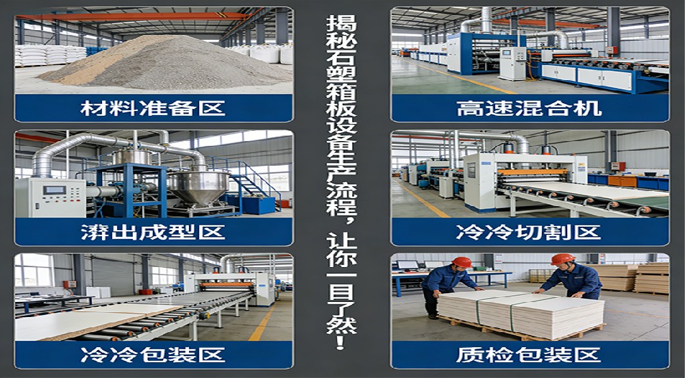 揭秘石塑箱板設(shè)備生產(chǎn)流程，讓你一目了然！