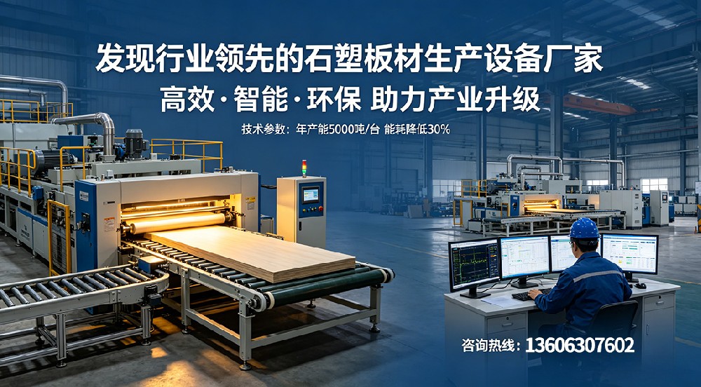 發(fā)現(xiàn)行業(yè)領(lǐng)先的石塑板材生產(chǎn)設(shè)備廠家