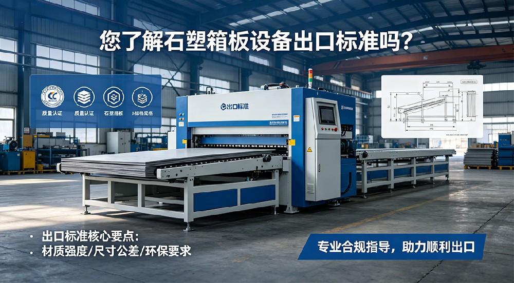 您了解石塑箱板設備出口標準嗎？